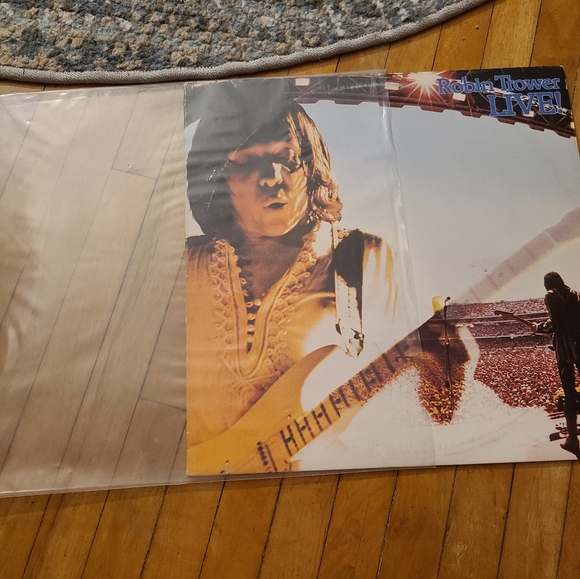 Robin Trower Live vintage vinyl record album pristine condition - Picture 4 of 9